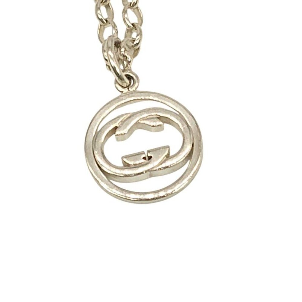 Gucci Necklace Double G Interlocking Pendant - image 3